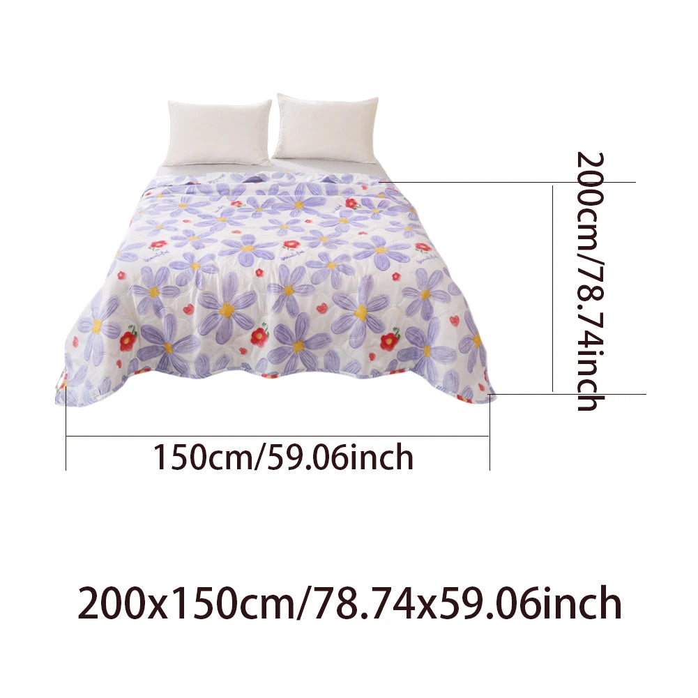 Cooling Blanket for Hot Sleepers Cooling Breathable Towel Quilt Cooling Comforter 150x200cm